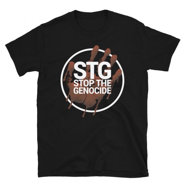 STOP THE GENOCIDE TSHIRT (B)